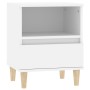 Two white bedside tables 40x35x50 cm by vidaXL, Nightstands - Ref: Foro24-821795, Price: 86,87 €, Discount: %