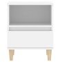 Two white bedside tables 40x35x50 cm by vidaXL, Nightstands - Ref: Foro24-821795, Price: 86,87 €, Discount: %