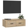 Hängender TV-Schrank aus Sonoma-Eichensperrholz, 80 x 36 x 25 cm von vidaXL, TV-Möbel - Ref: Foro24-816835, Preis: 64,72 €, R...