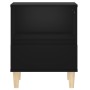 Black nightstand 40x35x50 cm by vidaXL, Nightstands - Ref: Foro24-821796, Price: 46,29 €, Discount: %