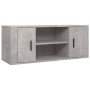 Mueble para TV contrachapada gris hormigón 100x35x40 cm de vidaXL, Muebles TV - Ref: Foro24-823095, Precio: 52,90 €, Descuent...