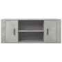 Concrete gray plywood TV cabinet 100x35x40 cm by vidaXL, TV Furniture - Ref: Foro24-823095, Price: 48,69 €, Discount: %