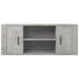 Mueble para TV contrachapada gris hormigón 100x35x40 cm de vidaXL, Muebles TV - Ref: Foro24-823095, Precio: 52,90 €, Descuent...