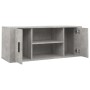 Mueble para TV contrachapada gris hormigón 100x35x40 cm de vidaXL, Muebles TV - Ref: Foro24-823095, Precio: 52,90 €, Descuent...