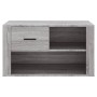 Wooden shoe cabinet in gray Sonoma plywood 80x35x45 cm by vidaXL, Shoe racks and shoe organizers - Ref: Foro24-816758, Price:...