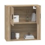 Armario de pared madera contrachapada roble sonoma 80x33x80 cm de vidaXL, Aparadores - Ref: Foro24-816587, Precio: 91,06 €, D...