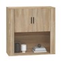 Armario de pared madera contrachapada roble sonoma 80x33x80 cm de vidaXL, Aparadores - Ref: Foro24-816587, Precio: 91,06 €, D...