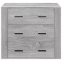 Aparador de madera contrachapada gris Sonoma 80x33x70 cm de vidaXL, Aparadores - Ref: Foro24-816582, Precio: 83,47 €, Descuen...