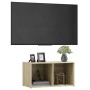 Mueble para TV madera contrachapada roble Sonoma 72x35x36,5 cm de vidaXL, Muebles TV - Ref: Foro24-805528, Precio: 35,96 €, D...