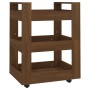 Oak brown plywood kitchen cart 60x45x80cm by vidaXL, Kitchen and dining carts - Ref: Foro24-816823, Price: 61,54 €, Discount: %