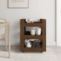 Oak brown plywood kitchen cart 60x45x80cm by vidaXL, Kitchen and dining carts - Ref: Foro24-816823, Price: 61,54 €, Discount: %