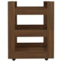 Oak brown plywood kitchen cart 60x45x80cm by vidaXL, Kitchen and dining carts - Ref: Foro24-816823, Price: 61,54 €, Discount: %