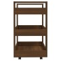 Oak brown plywood kitchen cart 60x45x80cm by vidaXL, Kitchen and dining carts - Ref: Foro24-816823, Price: 61,54 €, Discount: %