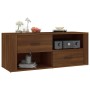 Mueble TV madera contrachapada color marrón roble 100x35x40 cm de vidaXL, Muebles TV - Ref: Foro24-823106, Precio: 87,19 €, D...