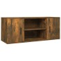 TV stand made of smoked oak plywood, measuring 100x35x40 cm. by vidaXL, TV Furniture - Ref: Foro24-823096, Price: 52,90 €, Di...