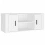 Weißer TV-Schrank aus Sperrholz, 100 x 35 x 40 cm von vidaXL, TV-Möbel - Ref: Foro24-823091, Preis: 58,99 €, Rabatt: %