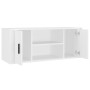 Weißer TV-Schrank aus Sperrholz, 100 x 35 x 40 cm von vidaXL, TV-Möbel - Ref: Foro24-823091, Preis: 58,99 €, Rabatt: %