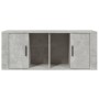 Mueble para TV contrachapada gris hormigón 100x35x40 cm de vidaXL, Muebles TV - Ref: Foro24-816804, Precio: 57,03 €, Descuent...