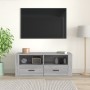 Sonoma gray plywood TV cabinet 100x35x40 cm by vidaXL, TV Furniture - Ref: Foro24-816814, Price: 73,77 €, Discount: %