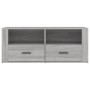 Sonoma gray plywood TV cabinet 100x35x40 cm by vidaXL, TV Furniture - Ref: Foro24-816814, Price: 73,77 €, Discount: %