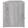 Sonoma gray plywood TV cabinet 100x35x40 cm by vidaXL, TV Furniture - Ref: Foro24-816814, Price: 73,77 €, Discount: %