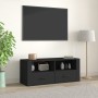 Mueble para TV madera contrachapada negra 100x35x40 cm de vidaXL, Muebles TV - Ref: Foro24-816809, Precio: 71,55 €, Descuento: %