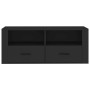 Mueble para TV madera contrachapada negra 100x35x40 cm de vidaXL, Muebles TV - Ref: Foro24-816809, Precio: 71,55 €, Descuento: %