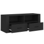 Mueble para TV madera contrachapada negra 100x35x40 cm de vidaXL, Muebles TV - Ref: Foro24-816809, Precio: 71,55 €, Descuento: %