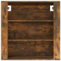 Armario de pared madera contrachapada roble ahumado 80x33x80 cm de vidaXL, Aparadores - Ref: Foro24-816597, Precio: 55,77 €, ...