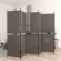 Six-panel room divider in anthracite gray fabric, 300x180 cm. by vidaXL, Room dividers - Ref: Foro24-350224, Price: 43,22 €, ...