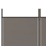 Six-panel room divider in anthracite gray fabric, 300x180 cm. by vidaXL, Room dividers - Ref: Foro24-350224, Price: 43,22 €, ...