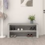 Mueble zapatero madera contrachapada gris hormigón 100x35x45 cm de vidaXL, Zapateros y organizadores de calzado - Ref: Foro24...