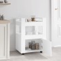 White plywood kitchen cart 60x45x80 cm by vidaXL, Kitchen and dining carts - Ref: Foro24-816824, Price: 83,84 €, Discount: %