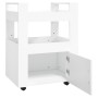 White plywood kitchen cart 60x45x80 cm by vidaXL, Kitchen and dining carts - Ref: Foro24-816824, Price: 83,84 €, Discount: %