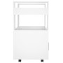 White plywood kitchen cart 60x45x80 cm by vidaXL, Kitchen and dining carts - Ref: Foro24-816824, Price: 83,84 €, Discount: %