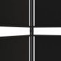 Divider screen with 5 black fabric panels 250x180 cm by vidaXL, Room dividers - Ref: Foro24-350221, Price: 36,05 €, Discount: %