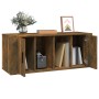 TV-Schrank aus geräuchertem Eichensperrholz, 100 x 35 x 40 cm von vidaXL, TV-Möbel - Ref: Foro24-816805, Preis: 70,37 €, Raba...