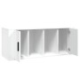 Weißer TV-Schrank aus Sperrholz, 100 x 35 x 40 cm von vidaXL, TV-Möbel - Ref: Foro24-816800, Preis: 43,46 €, Rabatt: %