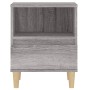 Sonoma gray bedside table 40x35x50 cm by vidaXL, Nightstands - Ref: Foro24-821806, Price: 46,29 €, Discount: %