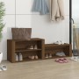 Shoe rack made of brown oak plywood, 150x35x45 cm by vidaXL, Shoe racks and shoe organizers - Ref: Foro24-816919, Price: 57,1...