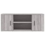 Sonoma gray plywood TV cabinet 100x35x40 cm by vidaXL, TV Furniture - Ref: Foro24-823097, Price: 56,63 €, Discount: %