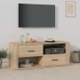 TV-Schrank aus eichenfarbenem Sperrholz, 100 x 35 x 40 cm von vidaXL, TV-Möbel - Ref: Foro24-823102, Preis: 78,99 €, Rabatt: %