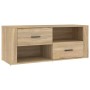 TV-Schrank aus eichenfarbenem Sperrholz, 100 x 35 x 40 cm von vidaXL, TV-Möbel - Ref: Foro24-823102, Preis: 78,99 €, Rabatt: %