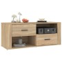 TV-Schrank aus eichenfarbenem Sperrholz, 100 x 35 x 40 cm von vidaXL, TV-Möbel - Ref: Foro24-823102, Preis: 78,99 €, Rabatt: %