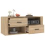 TV-Schrank aus eichenfarbenem Sperrholz, 100 x 35 x 40 cm von vidaXL, TV-Möbel - Ref: Foro24-823102, Preis: 78,99 €, Rabatt: %