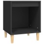 Mesitas de noche 2 unidades negro 40x35x50 cm de vidaXL, Mesitas de noche - Ref: Foro24-821861, Precio: 41,22 €, Descuento: %