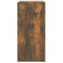 Aparador madera contrachapada color roble ahumado 80x33x70 cm de vidaXL, Aparadores - Ref: Foro24-816573, Precio: 69,74 €, De...