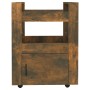 Smoked oak plywood kitchen cart 60x45x80cm by vidaXL, Kitchen and dining carts - Ref: Foro24-816829, Price: 74,85 €, Discount: %