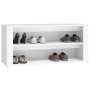 White plywood shoe cabinet 100x35x45 cm by vidaXL, Shoe racks and shoe organizers - Ref: Foro24-816904, Price: 55,20 €, Disco...