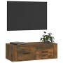 Hängender TV-Schrank aus geräuchertem Eichenholz, 80 x 36 x 25 cm von vidaXL, TV-Möbel - Ref: Foro24-816837, Preis: 47,40 €, ...